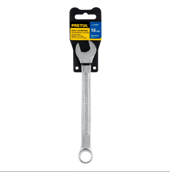 Llave combinada mm, 16 x 200 mm, pretul