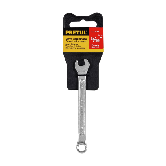 Llave combinada 5/16" x 120 mm, pretul