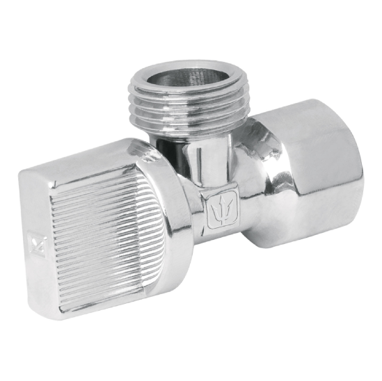 Llave angular, 1/2 x 1/2", 1/4 de vuelta