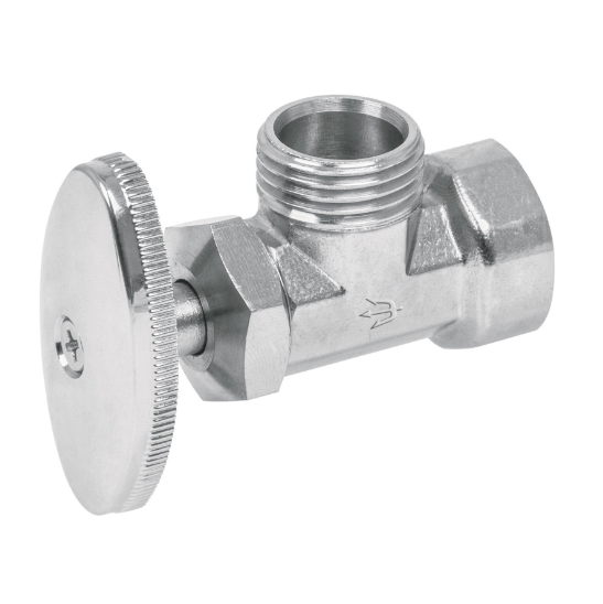 Llave angular, 1/2 x 1/2"