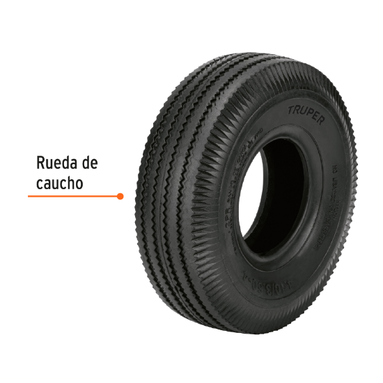 Llanta neumática sin camara sin rin