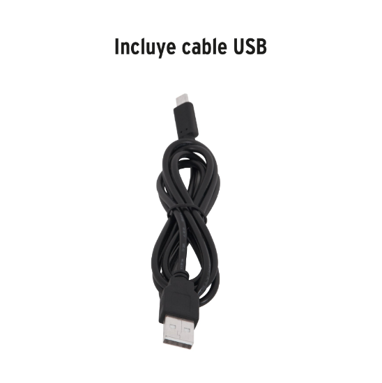 Linterna recargable de Leds, 145 lúmenes, Pretul