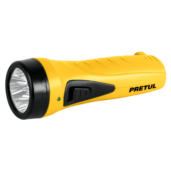 Linterna recargable de LED, 15 lúmenes, Pretul sustituye 24080