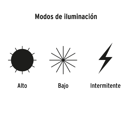 Linterna aluminio de pilas, 350 lúmenes, led alta potencia D