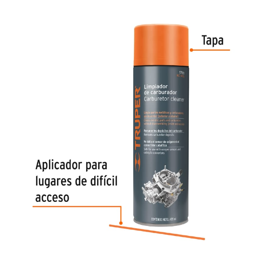 Limpiador de carburador de 470 ml