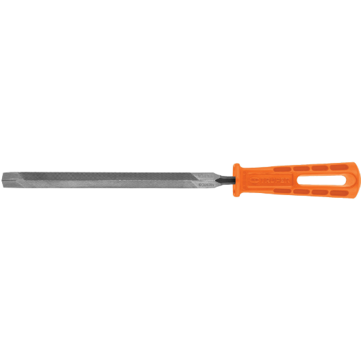 Lima triangular 8" para machete, 36 dpp, con mango, TRUPER
