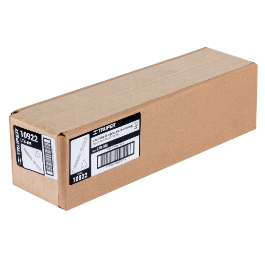 Lima triángulo regular,muza,8",con mango