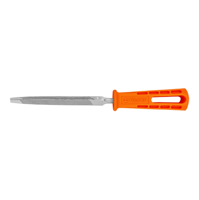 Lima triángulo pesado, 4", con mango