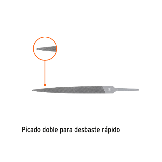 Lima para cerrajero, fina, 6"