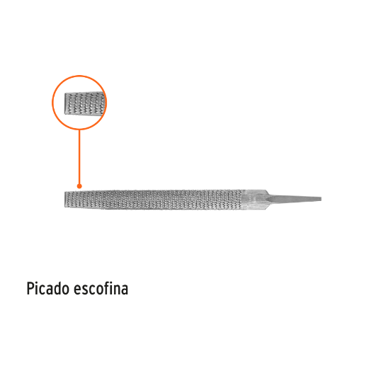 Lima escofina, 8"
