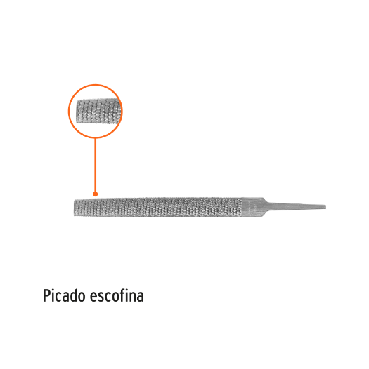 Lima escofina, 6"