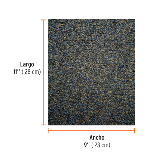 Lija para madera, grano 36