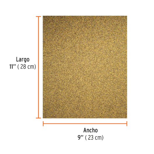 Lija para madera, grano 100