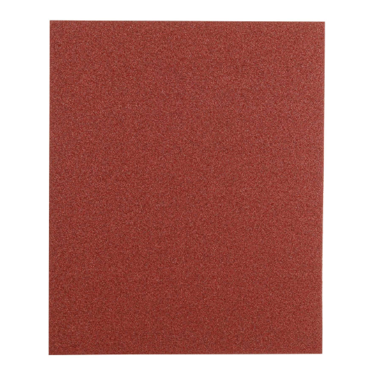 Lija de esmeril roja, grano 80