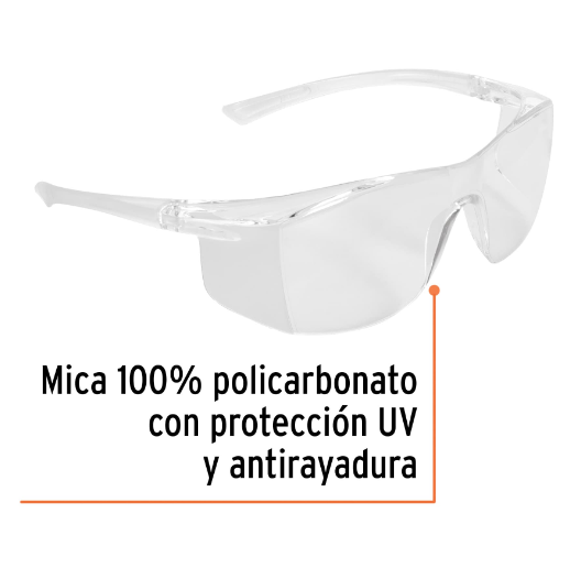 Lentes de seguridad, mica transparente, Ultralite