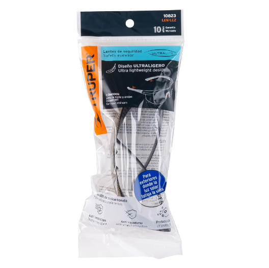 Lentes de seguridad, mica espejo azul, Ultralite