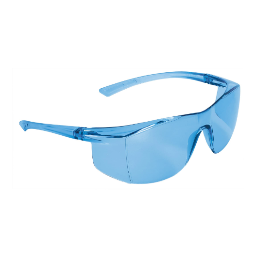 Lentes de seguridad, mica azul, Ultralite
