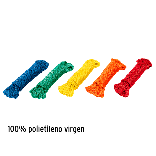 Lazo tendedero de polietileno, 15 m