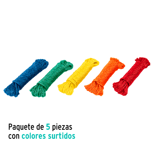 Lazo tendedero de polietileno, 15 m