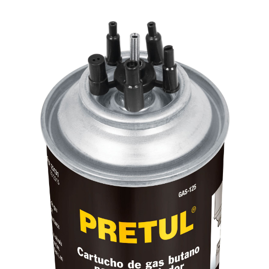 Lata de gas butano para encendedor, 125 ml
