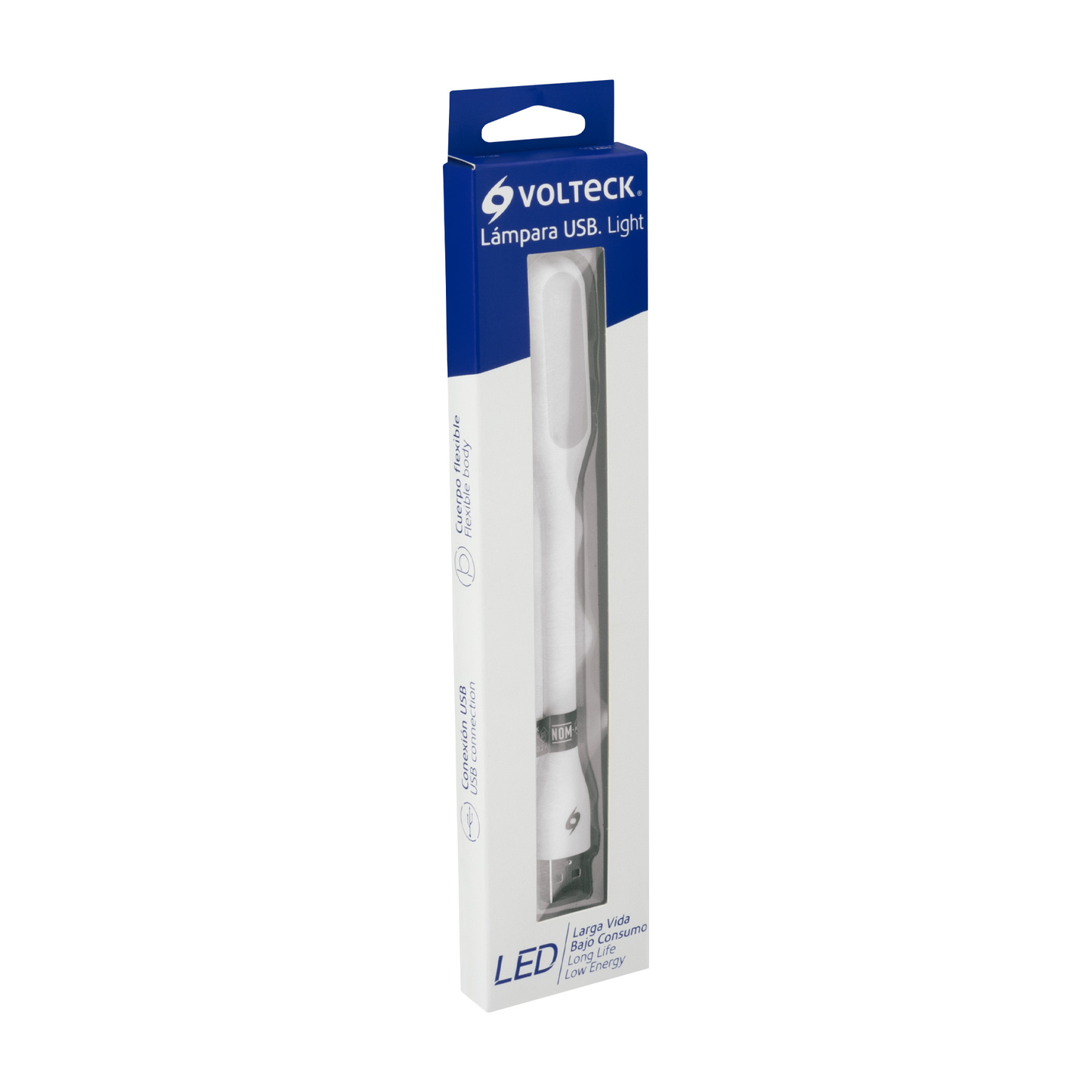 Lámpara LED 1W, USB, Flexible