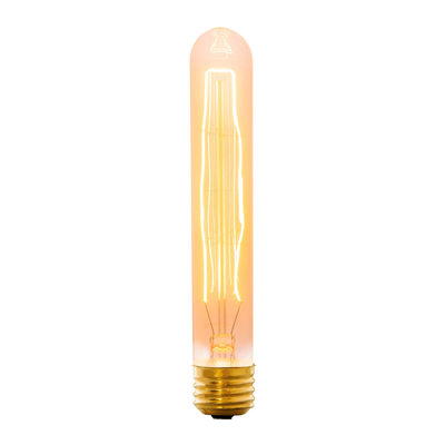 Lámpara incandescente vintage, 40W, probeta