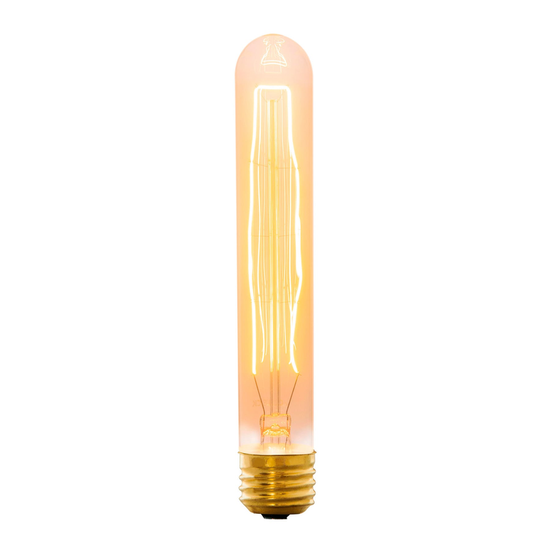 Lámpara incandescente vintage, 40W, probeta
