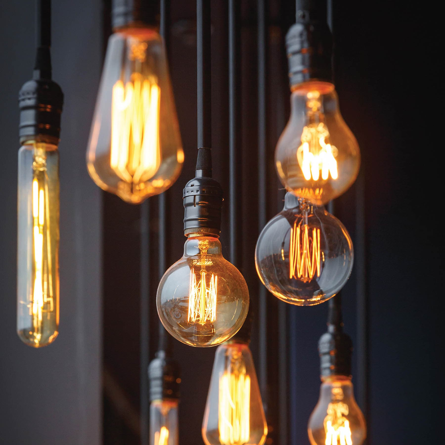 Lámpara incandescente vintage, 40W, bombilla
