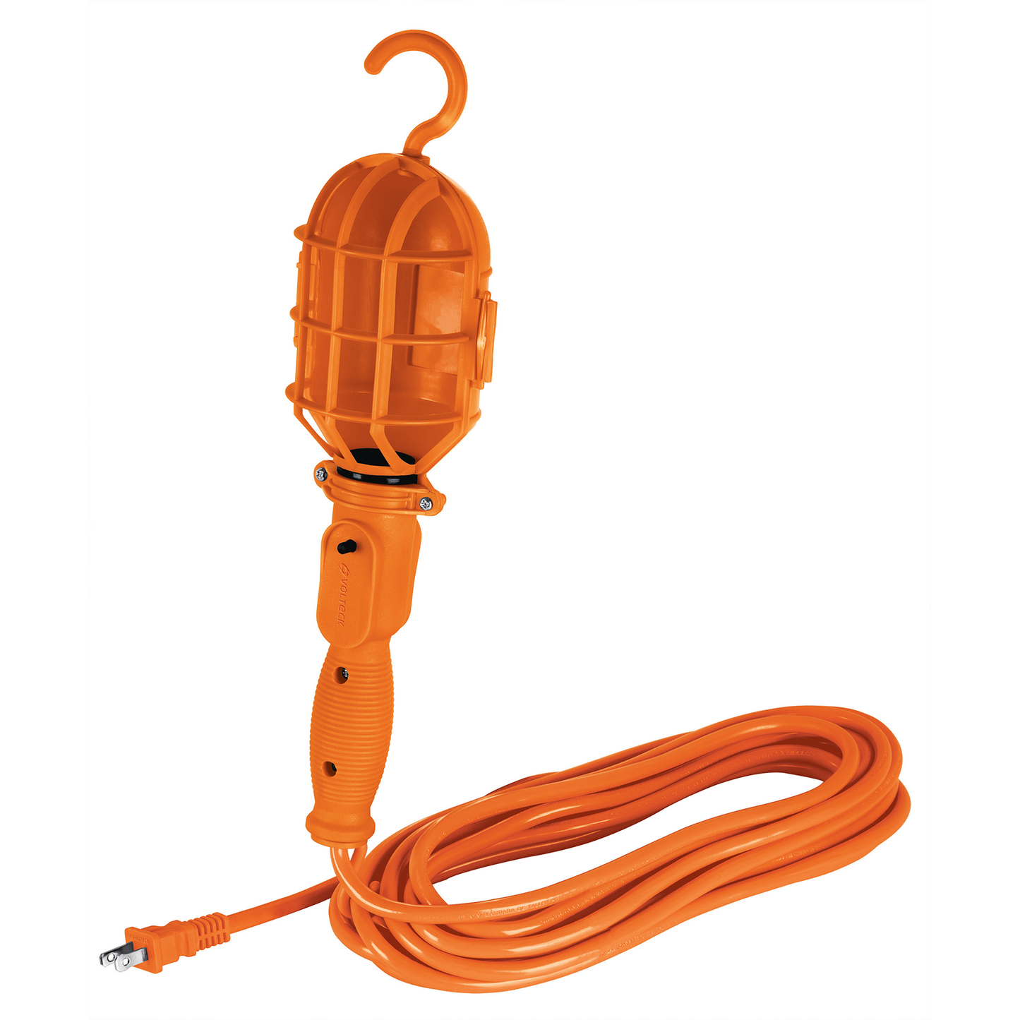 Lámpara de taller, cable de 8 m, plástica