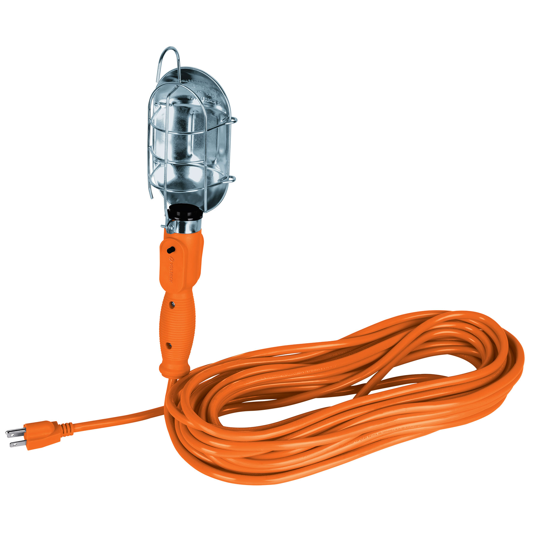 Lámpara de taller, cable de 15 m, metálica