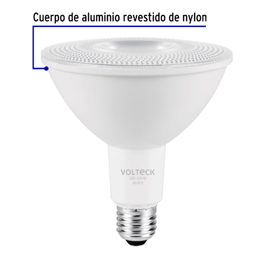 Lámpara de LED, PAR 38, 14 W, luz de día