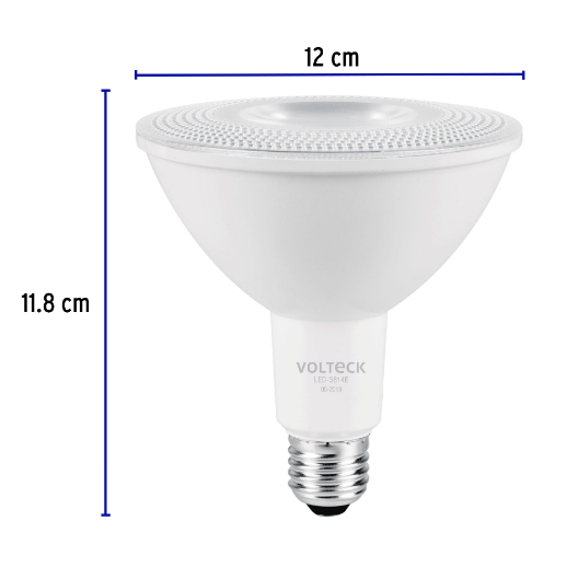 Lámpara de LED, PAR 38, 14 W, luz de día