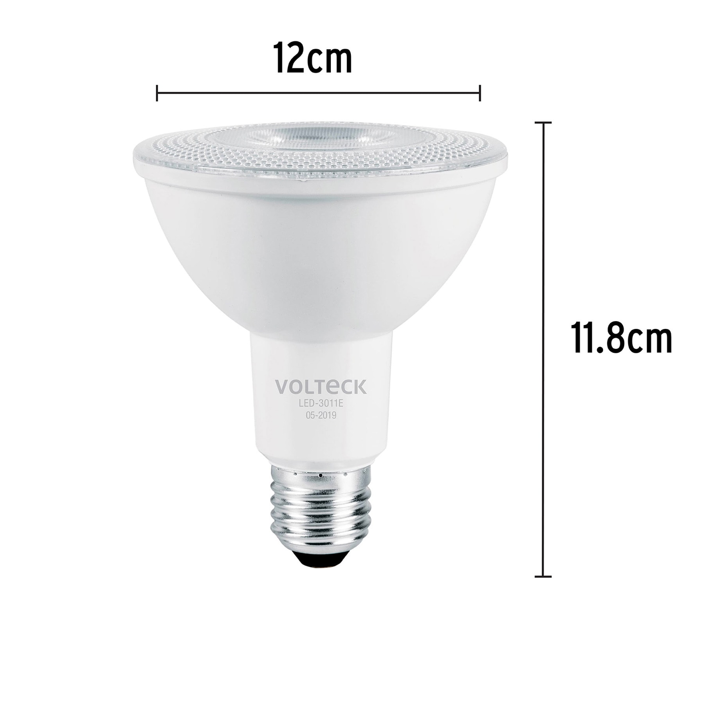 Lámpara de LED, PAR 38, 14 W, luz cálida
