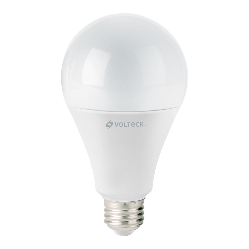 Lámpara de LED, bulbo estándar, A19, 18 W, luz de día
