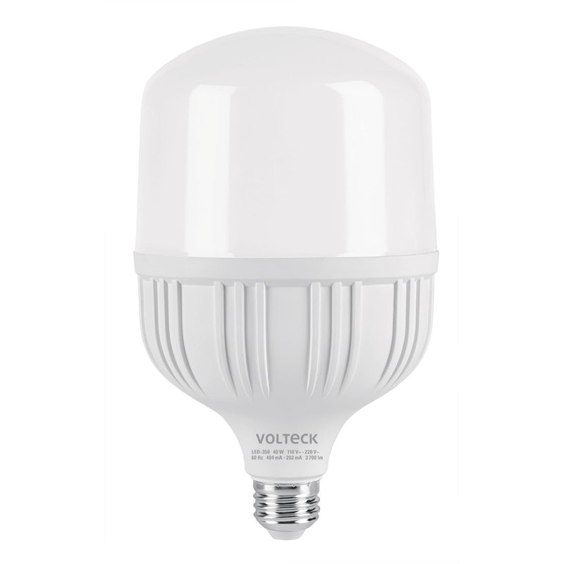 Lámpara de LED, alta potencia, E26, 40 W, luz de día