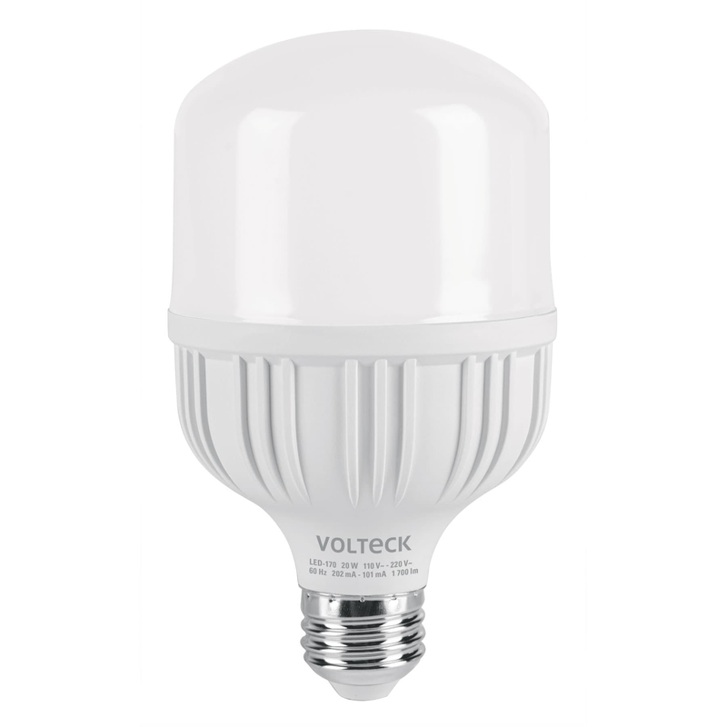 Lámpara de LED, alta potencia, E26, 20 W, luz de día