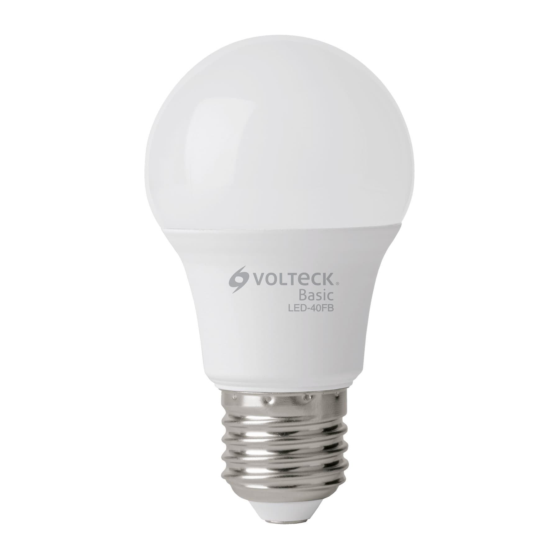 Lámpara de LED, A19, 6 W, luz de día, Volteck Basic