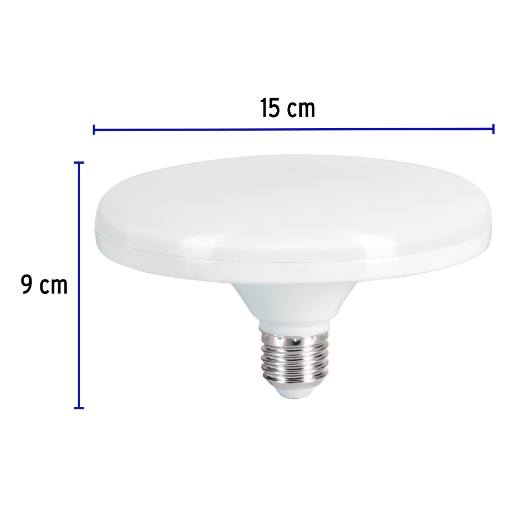 Lámpara circular de LED, 18 W, luz de día