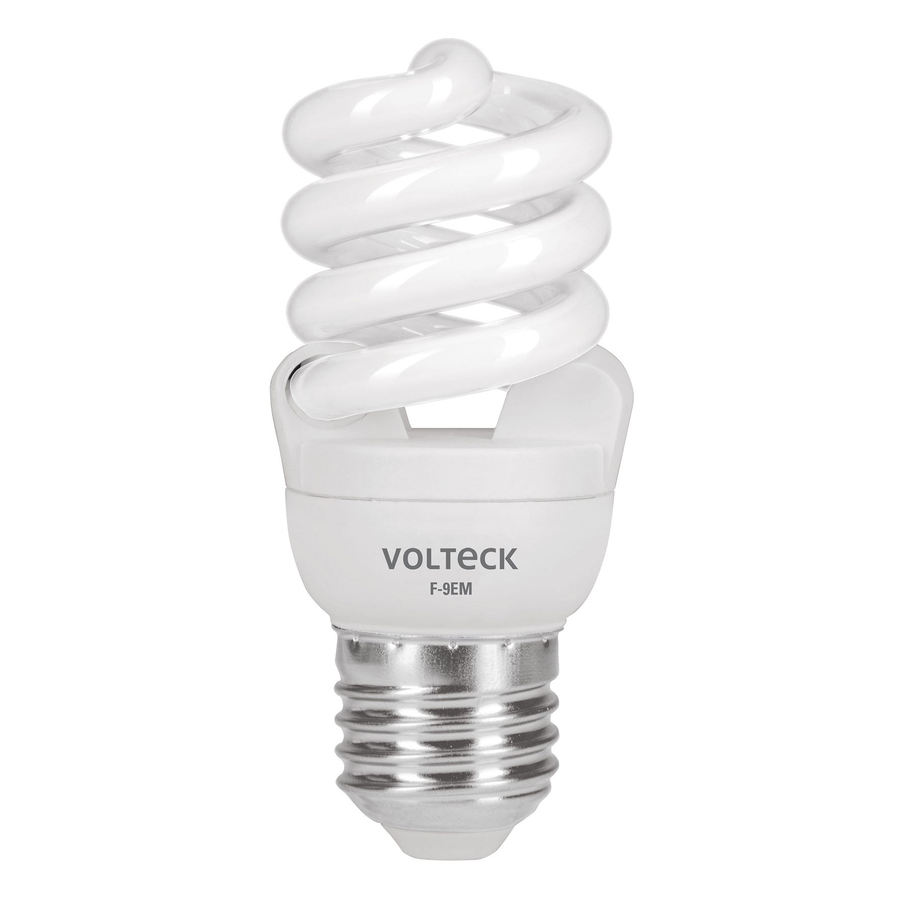 Lámpara 9 W, espiral mini, luz día, T2, en blister, Volteck