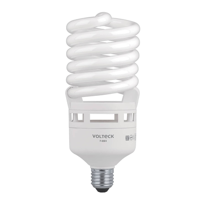 Lámpara 65 W, espiral, alta potencia, luz día, T4, en caja