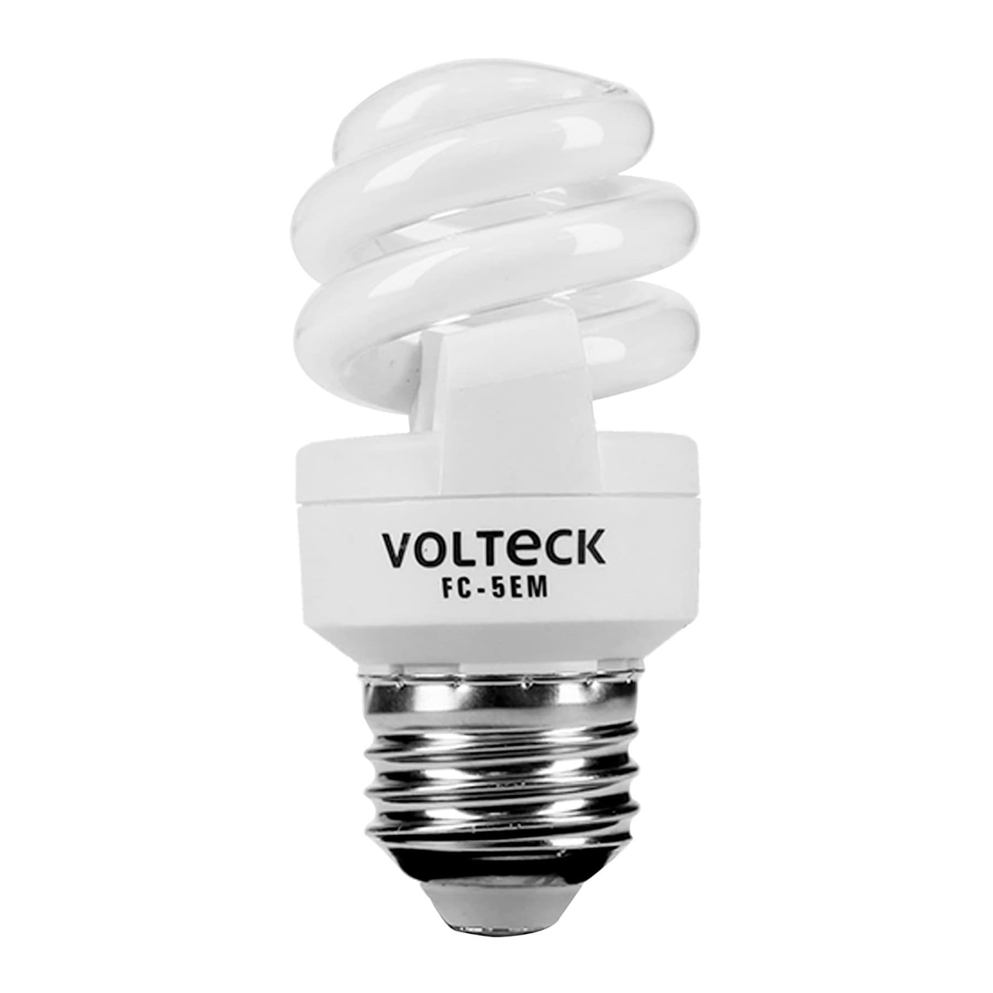 Lámpara 5 W, espiral mini, luz cálida, T2, en blister