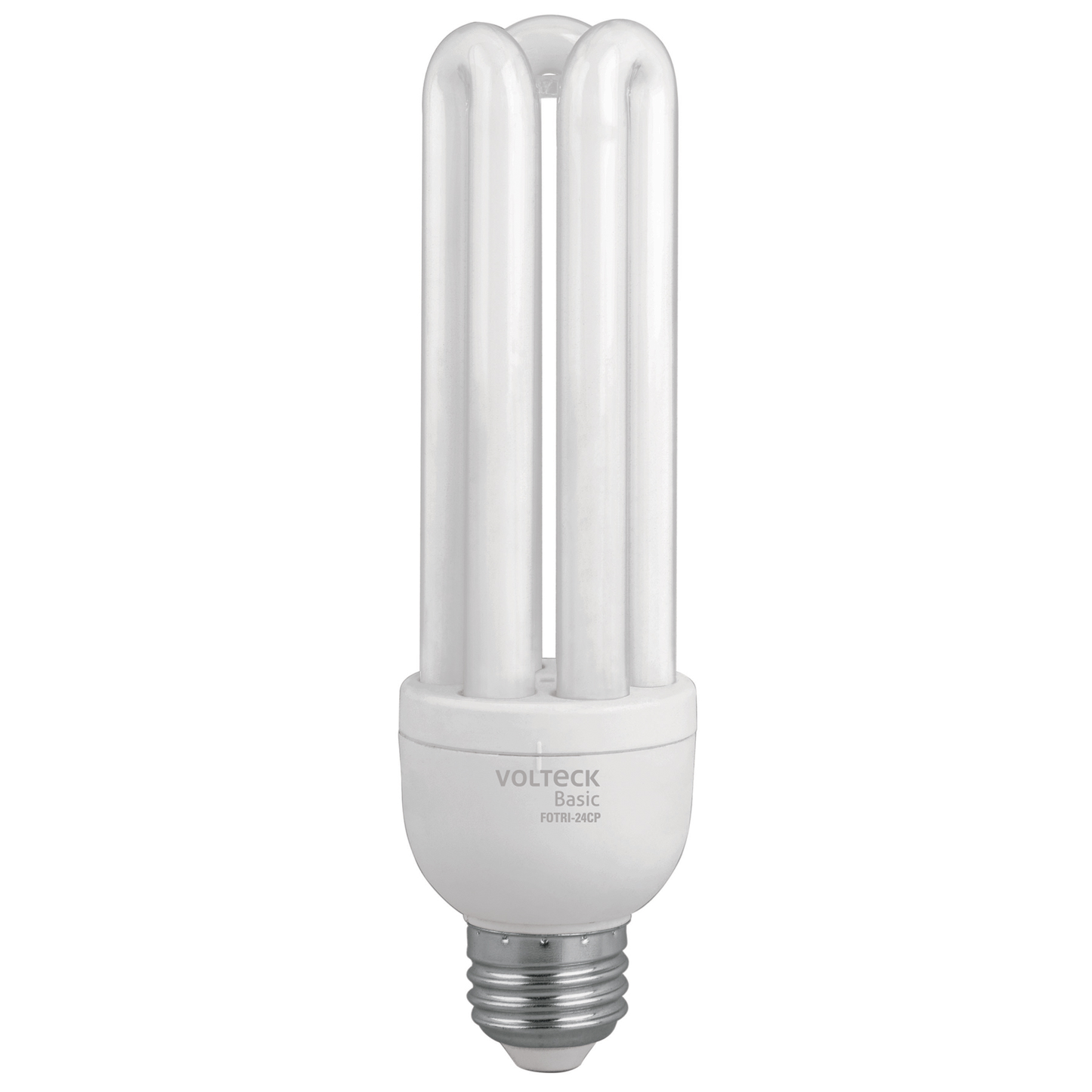 Lámpara 24 W, triples, luz día, T4, en caja , Volteck basic sustituye 48227