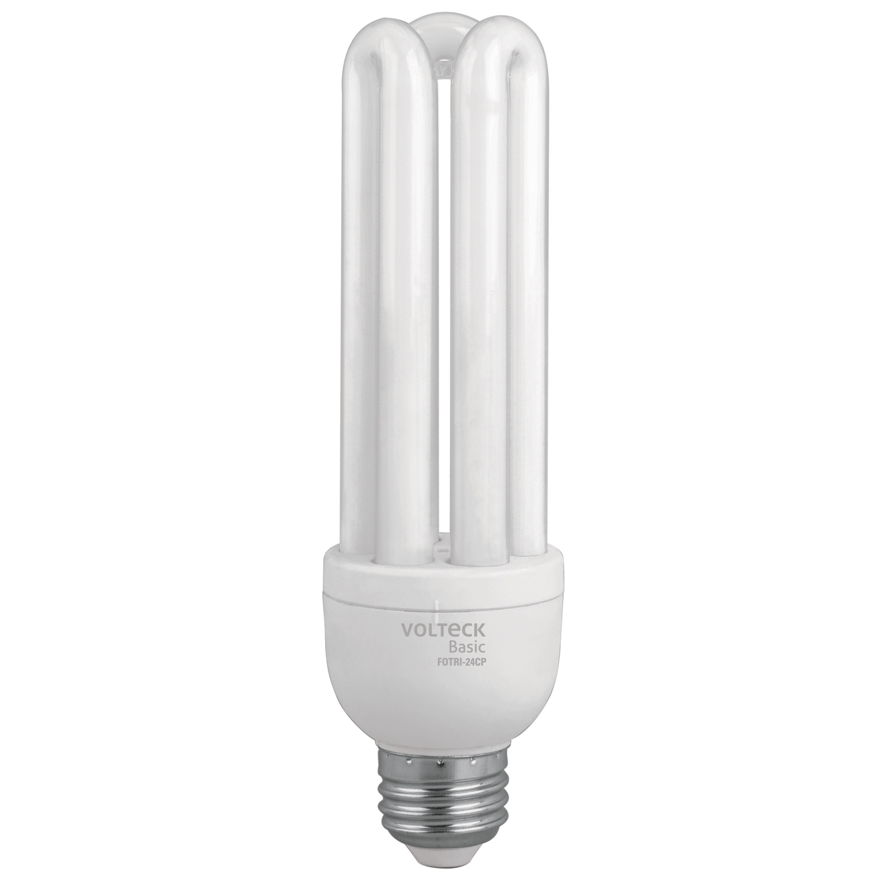 Lámpara 24 W, triples, luz día, T4, en caja , Volteck basic sustituye 48227