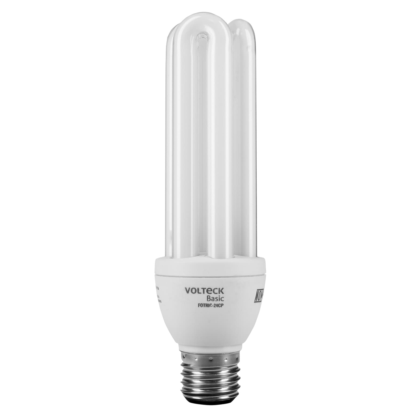 Lámpara 24 W, triples, luz cálida, T4,en caja ,Volteck basic