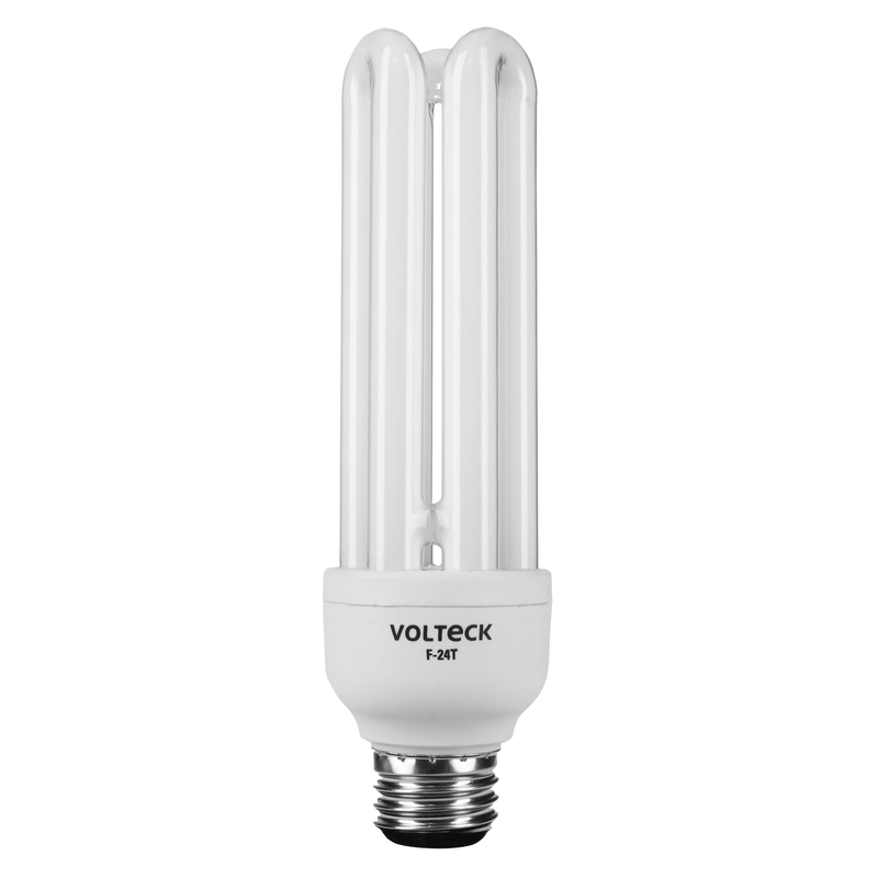 Lámpara 24 W, triple, luz día, T4, en blister, Volteck