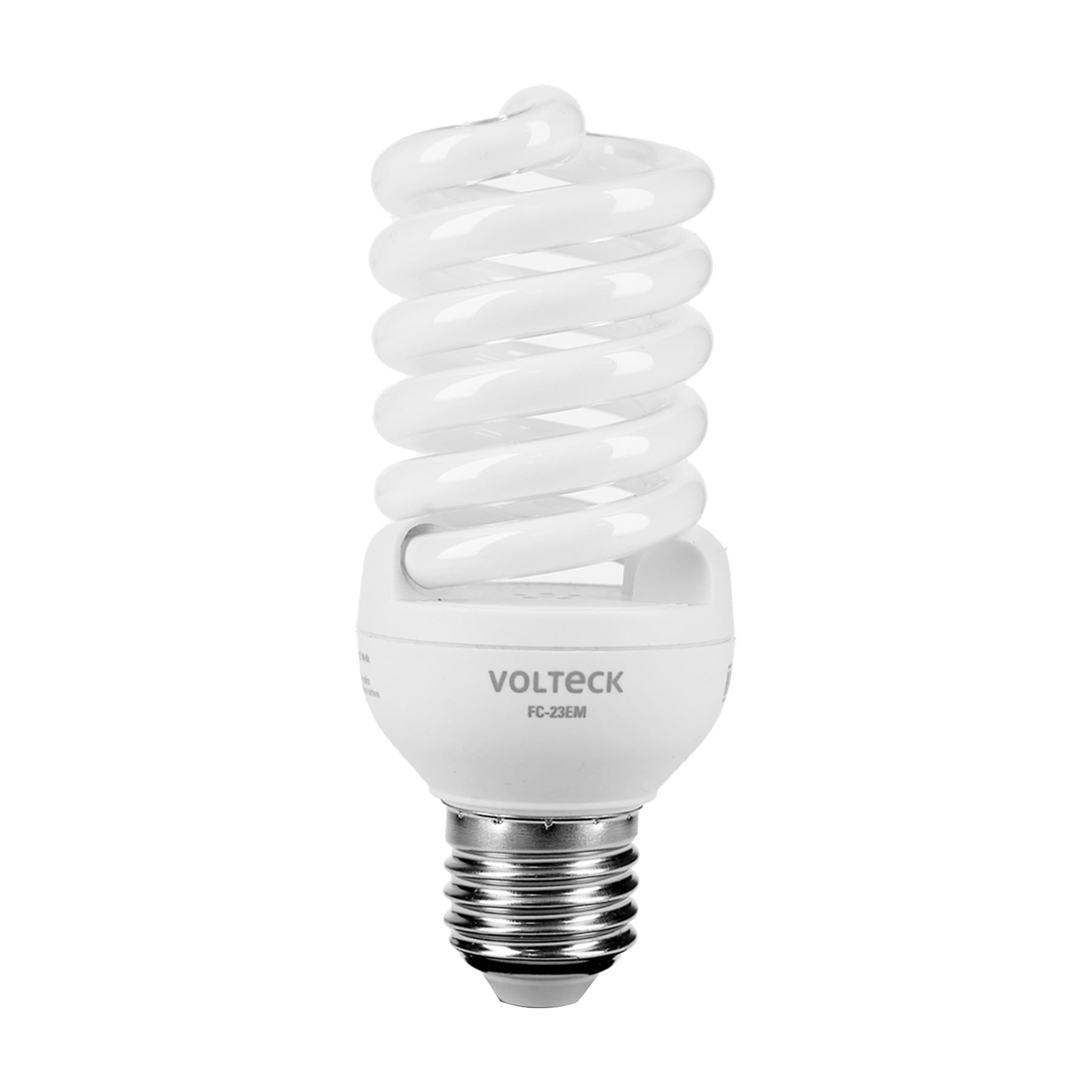 Lámpara 23 W, espiral mini, luz cálida, T2, en blister