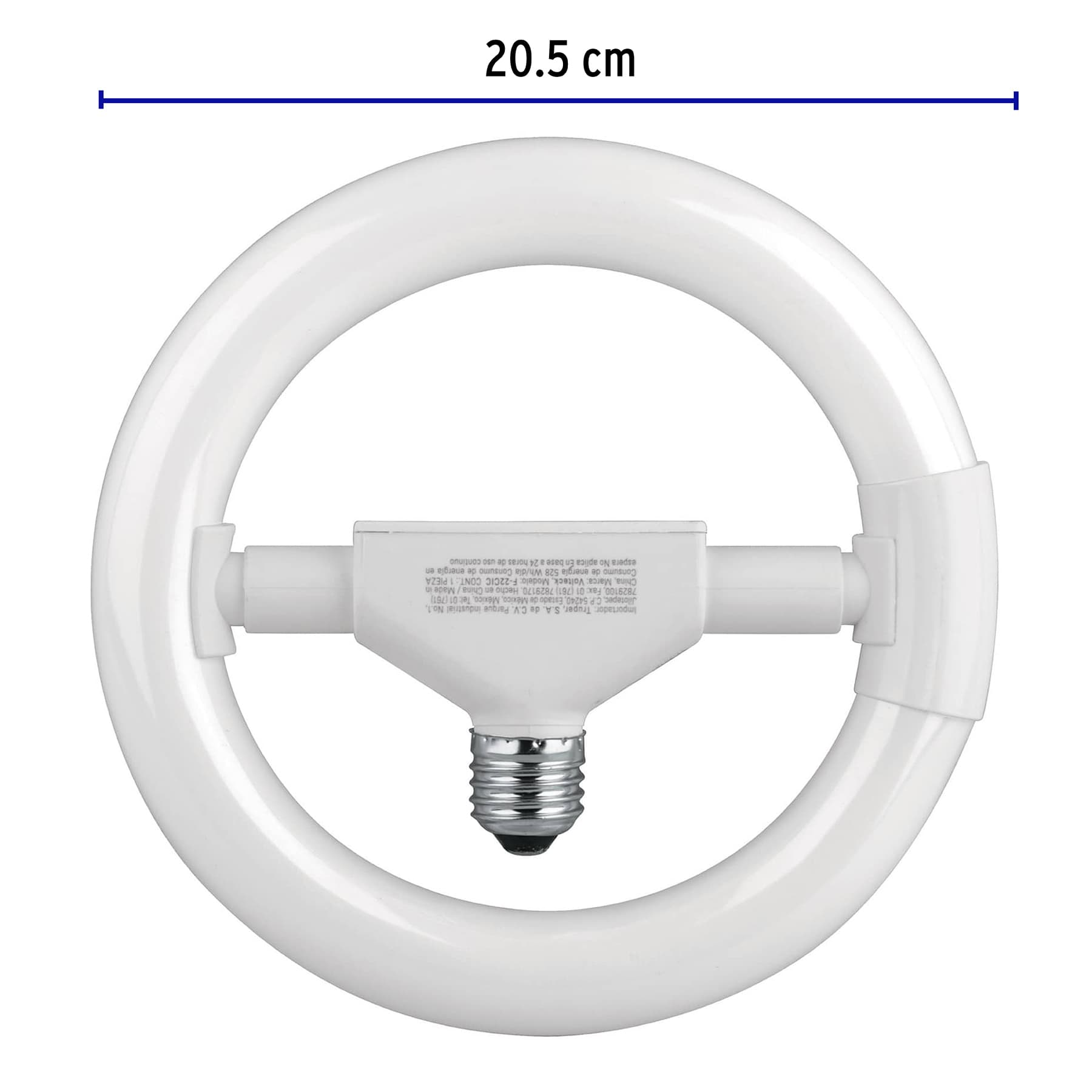 Lámpara 22 W, circular, luz día, T9, en caja, Volteck