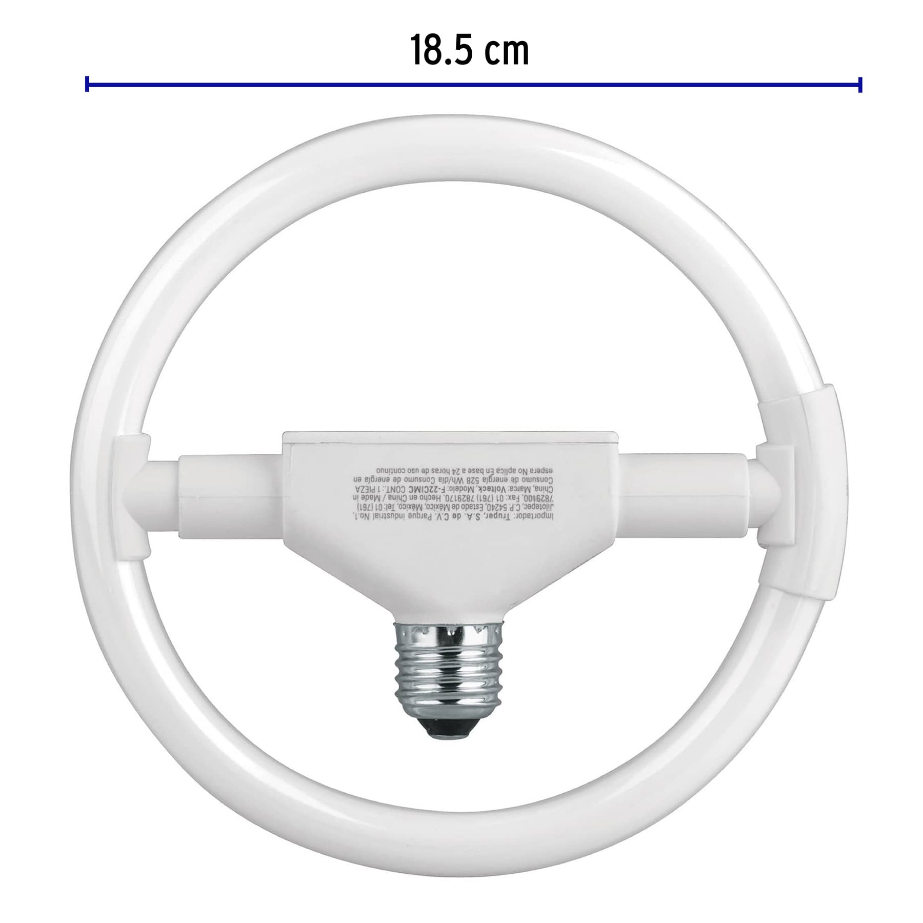 Lámpara 22 W, circular, luz día, T5, en caja, Volteck