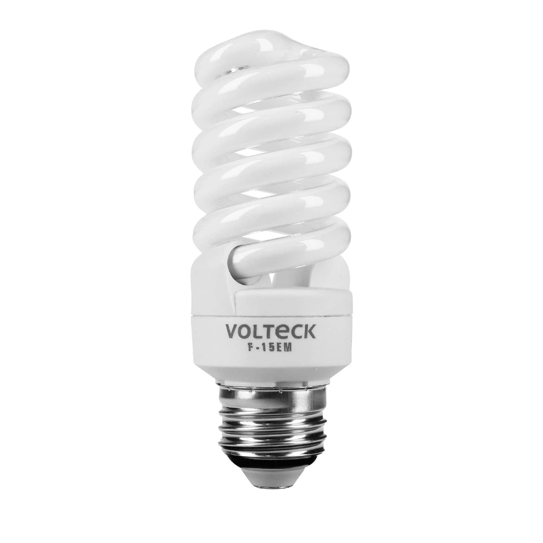 Lámpara 15 W, espiral mini, luz día, T2, en blister, Volteck
