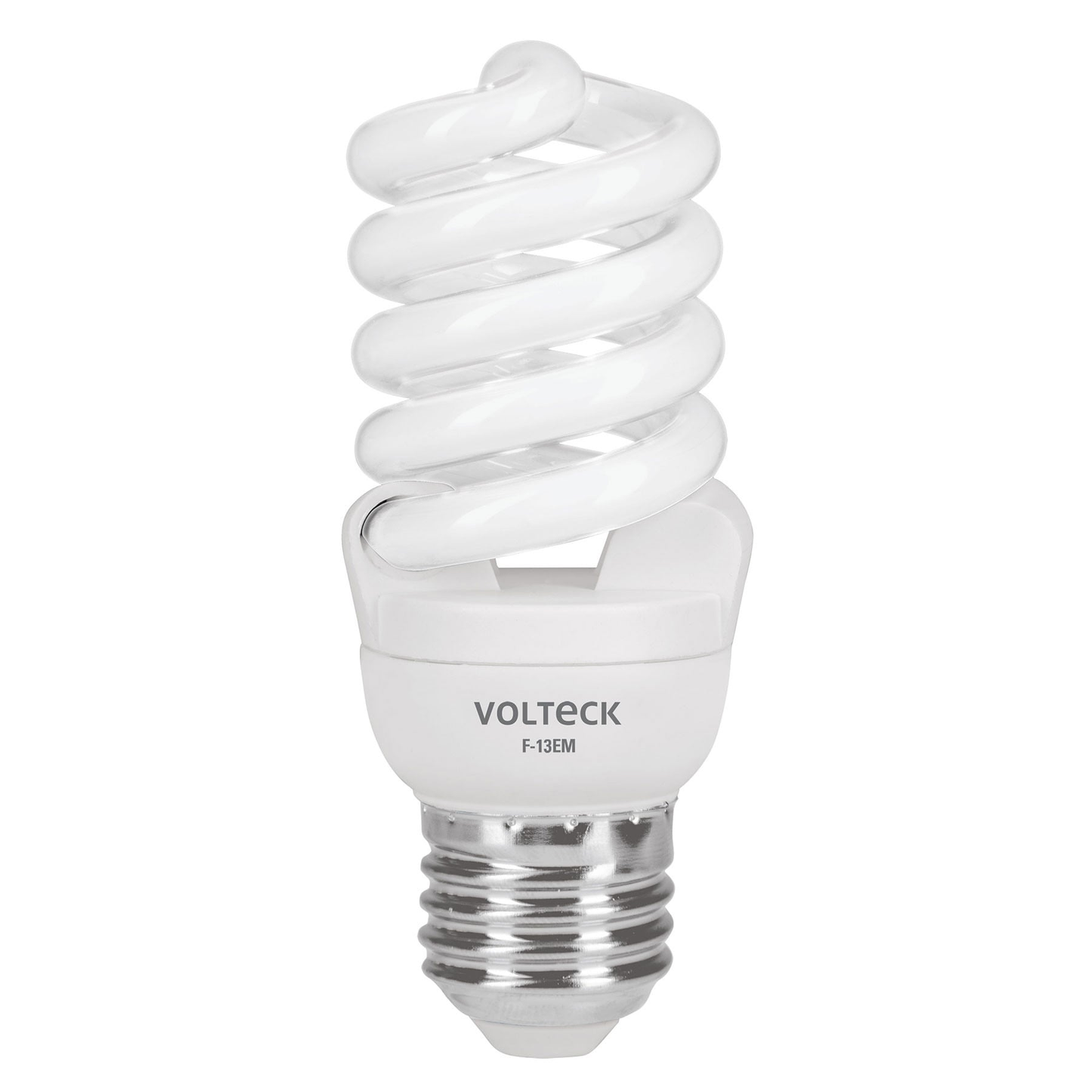Lámpara 13 W, espiral mini, luz día, T2, en blister, Volteck